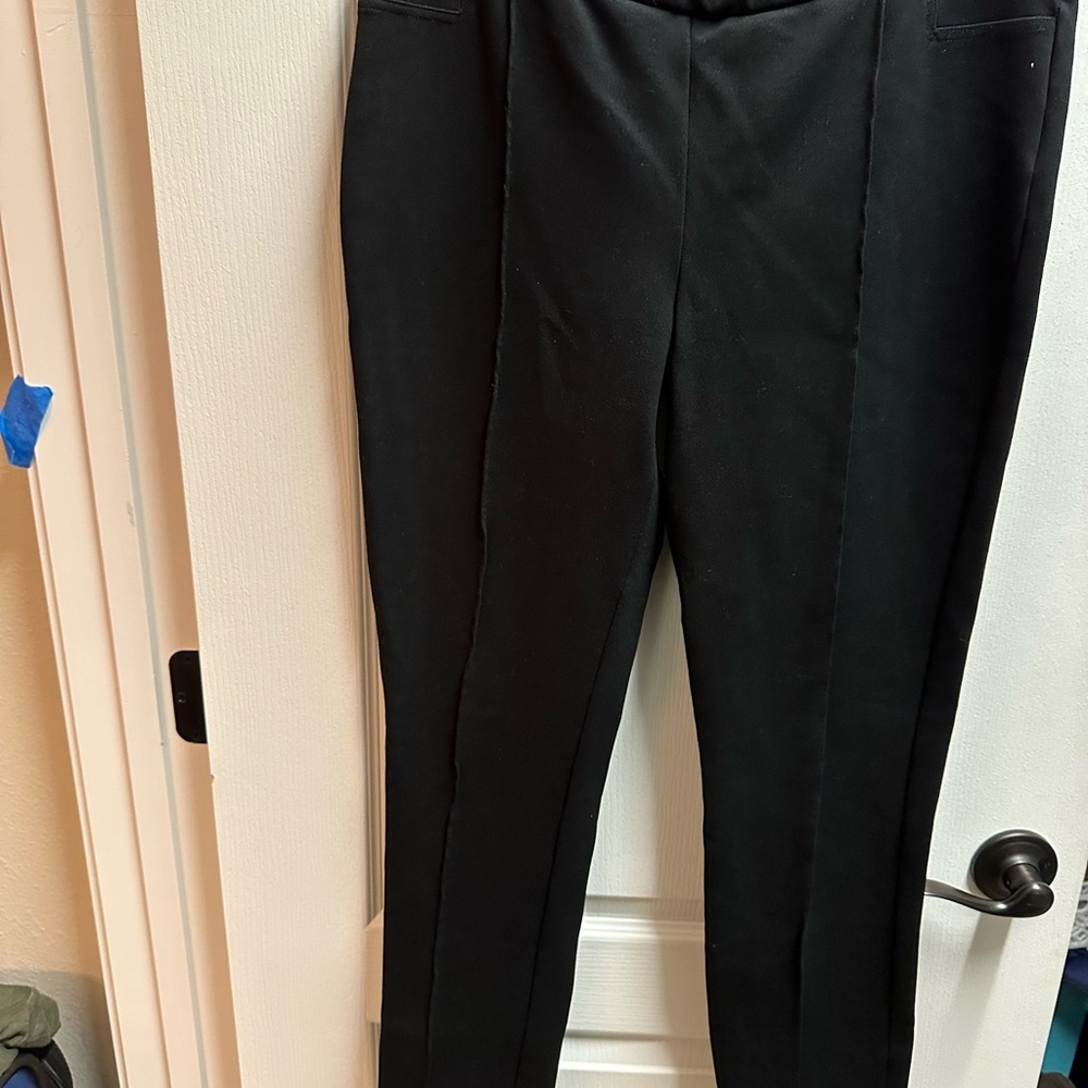 Olive & Oak Women's Black Tailored Pants size L/ NWOT B13